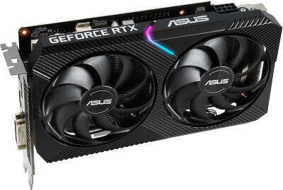 Видеокарта ASUS nVidia GeForce RTX 2060 Dual Mini OC 6Gb GDDR6 PCI-E DVI, HDMI, DP