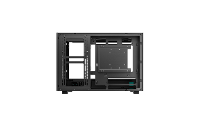 корпус Deepcool CH260 без БП, боковое окно (закаленное стекло), черный, MICRO ATX/MINI-ITX