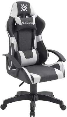 Defender Игровое кресло Ibis Серый/Белый,класс 2,ткань