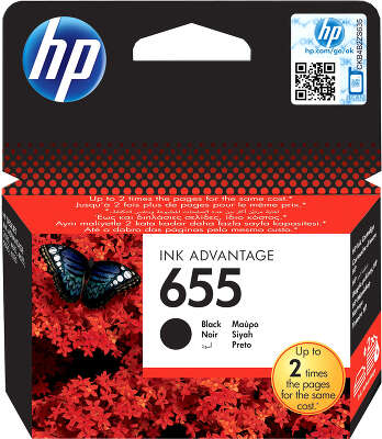 Картридж/ HP 655 Black Ink Cartridge