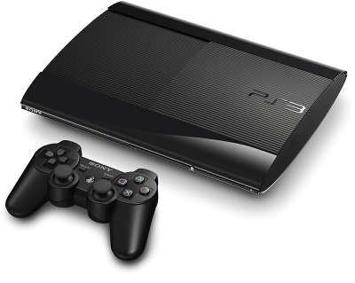 Игровая приставка Sony PlayStation 3 Slim 500 ГБ + GT5 + Heavyrain + Unch3