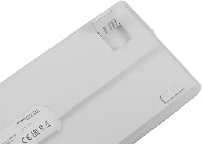 Клавиатура Acer OKW304 механическая белый USB Multimedia for gamer LED (ZL.KBDCC.01V)