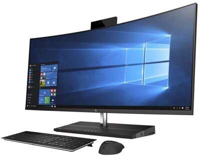 Моноблок HP EliteOne 1000 G1 34" 3440x1440 i5-7500/8/500/WF/BT/Cam/Kb+Mouse/W10Pro,черный (2LU05EA)