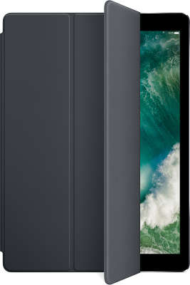 Чехол-обложка Apple Smart Cover для iPad Pro 12.9" 2017, Charcoal Gray [MQ0G2ZM/A]