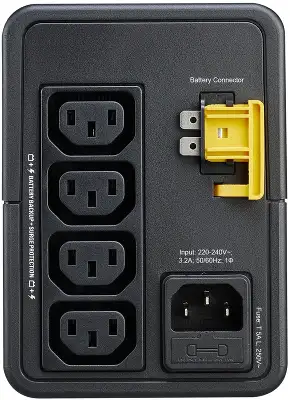 Источник бесперебойного питания APC Easy-UPS BVX700LUI 360Вт 700ВА черный