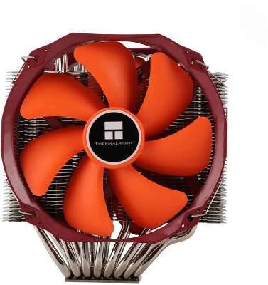 Устройство охлаждения(кулер) Thermalright Silver Arrow IB-E Extreme Rev.B Soc-AM5/AM4/1151/1200/2066/2011/1700 серебристый/оранжевый 4-pin 21-45dB Al+Cu 300W 850gr Ret (SILVER-ARROW-IB-E-B)
