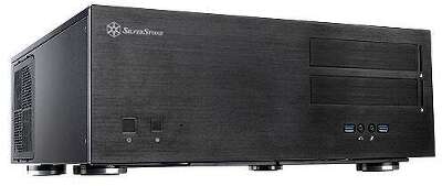 Корпус SilverStone GD08B, черный, EATX, Без БП (SST-GD08B)
