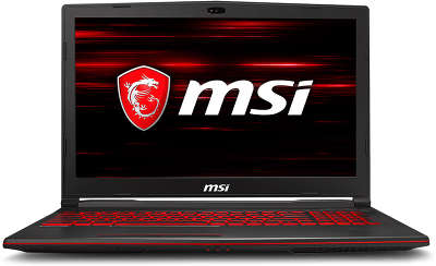 Ноутбук MSI GL63 8RD-465RU 15.6" FHD i7 8750H/16/1000+128SSD/GF GTX 1050 ti 4G/WF/BT/Cam/W10