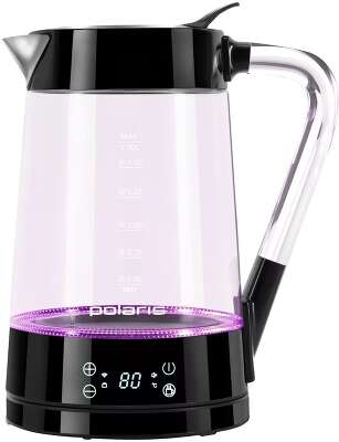 Чайник PWK 1715CGLD WIFI IQ Home Черный POLARIS