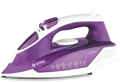 Утюг Vitek VT-8308 2200Вт фиолетовый/белый