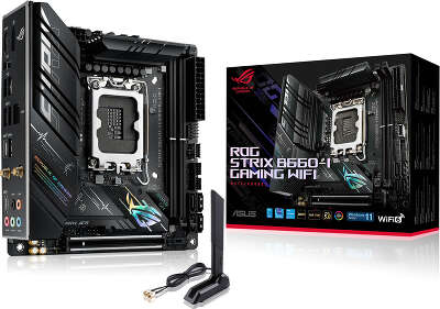 Материнская плата mini-ITX LGA1700 ASUS ROG STRIX B660-I GAMING WIFI