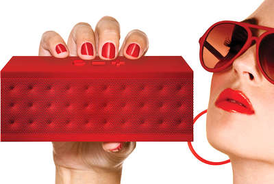 Беспроводная акустическая система Jawbone Jambox, красная [JBE02a-EMEA]