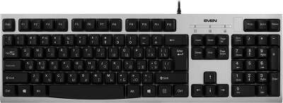 Повреждение упаковки Клавиатура SVEN KB-S300 чёрная (104кл.)