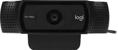Камера Web Logitech HD Pro C920 черный 2Mpix (1920x1080) USB2.0 с микрофоном (960-001062)