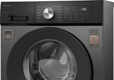 Стиральная машина Weissgauff WM 45127 Direct Drive Inverter Steam Deep класс: A+++ загр.фронтальная макс.:7кг темно-серый инвертор
