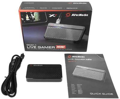 Устройство видеозахвата внешнее AVER Media Live Gamer MINI, RTL {20} (GC311) (679248)