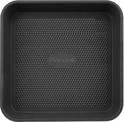 Форма для выпечки Rondell Loft Professional RDF-1313 квадр. 24x24x5.2см сталь темно-серый