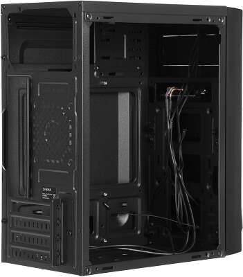 Корпус Digma DC-MATX100-U2, черный, mATX, Без БП (DC-MATX100-U2)