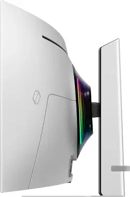 Монитор Samsung 49" Odyssey OLED G9 S49DG932SIXCI серебристый OLED LED 32:9 HDMI матовая HAS 250cd 178гр/178гр 5120x1440 240Hz FreeSync Premium Pro DP USB 12.9кг