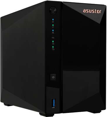 Платформа СХД ASUSTOR AS3302T v2 2 Bay (Max.14) 2.5GLAN 2GB DDR4 3xUSB 