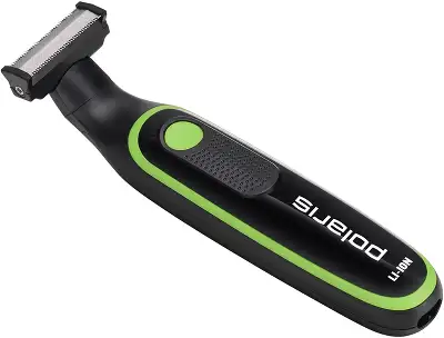 Триммер Polaris PHC 0303RB черный/зеленый 240Вт (насадок в компл:3шт)