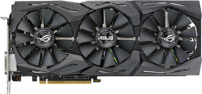 Видеокарта PCI-E NVIDIA GeForce GTX1080Ti ROG Strix 11GB DDR5X Asus [ROG-STRIX-GTX1080TI-O11G-GAMING]