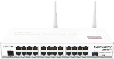 Коммутатор MikroTik CRS125-24G-1S-2HND-IN 24G 1SFP управляемый