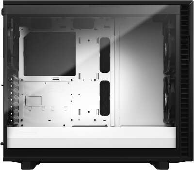 Корпус Fractal Design Define 7 Clear Tempered Glass, черный/белый, E-ATX, Без БП (FD-C-DEF7A-05)