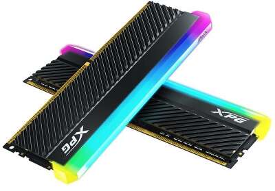 Набор памяти DDR4 DIMM 2x8Gb DDR4400 ADATA XPG Spectrix D45G RGB Gaming Memory (AX4U44008G19K-DCBKD45G)