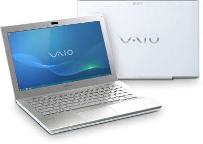 Ноутбук Sony VAIO VPC-SB3M1R/W White 13.3" HD/ i3-2330M/ 4/ 500Gb/ HD6470 512/ Multi/ WF/BT/CAM/ W7HP