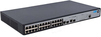 Коммутатор HP 1910 (JG539A) 24-порта 10/100BASE-T PoE+/SFP