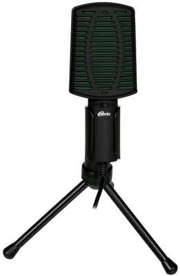 RITMIX RDM-126 PRO Black-Green {конденсаторный, всенаправленный, -30±3dB (0dB=1V / Pa на 1kHz), 50Hz-16kHz, ?2.2 k?, 3,5 мм, 1,8 м, пластик}