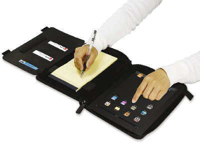 Чехол Macally BookStandPro для iPad 2, черный [BOOKSTANDPRO]