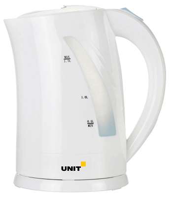 Чайник UNIT UEK-242, пластик, 1.7л., бежевый