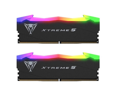Оперативная память Patriot Viper XTREME DDR5 DIMM 32GB 7800MHz KIT 2*16GB CL38 38-48-48-84 1.1V RGB