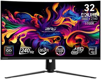 Монитор 31.5" MSI MPG 321CURX QD-OLED Black 