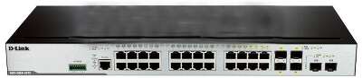 Коммутатор D-Link DGS-3000-26TC 20G 2SFP+ управляемый