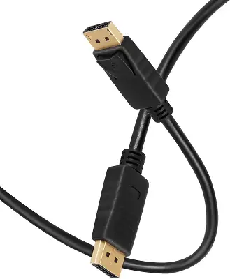 Кабель аудио-видео Buro BU-DP-v1.2-1.5m DisplayPort (m)/DisplayPort (m) 1.5м. черный