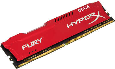 Модуль памяти DDR4 DIMM 16Gb DDR2133 Kingston HyperX Fury Red (HX421C14FR/16)