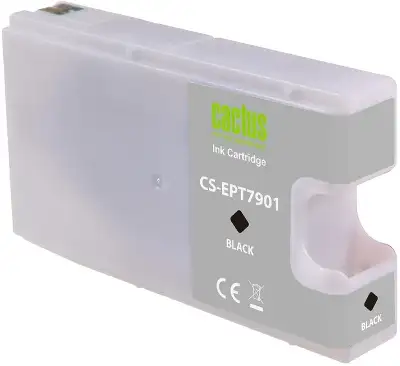 Картридж струйный Cactus CS-EPT7901 79XL черный (59мл) для Epson WorkForce WF-4630 Pro/WF-4640 Pro/WF-5110 Pro