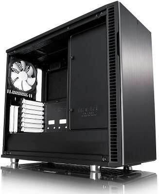 Корпус Fractal Design Define R6 TG, черный, ATX, Без БП (FD-CA-DEF-R6-BK-TG)