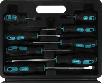 Набор инструментов Bort BTK-42 42 предмета (жесткий кейс)