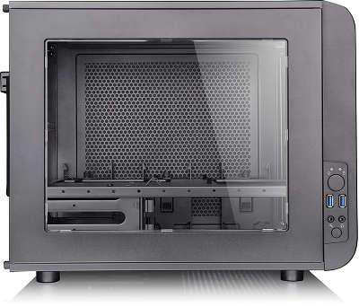 Корпус Thermaltake Core V21 черный w/o PSU mATX 11x120mm 7x140mm 1x200mm 2xUSB3.0