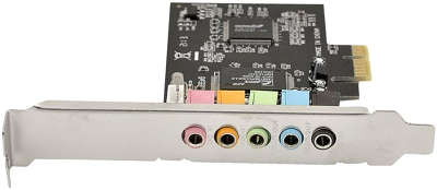 Звуковая карта PCI-E 8738 (C-Media CMI8738-SX) 5.1, OEM
