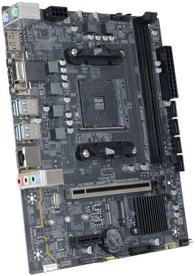 Материнская плата BaseTech B550M-K, SocketAM4, mATX, Retail, 2xDDR4, PCIe3.0, 1xM.2, GLAN, M.2 WiFi, 2xPS/2, 4xUSB2, 6xUSB3, VGA, HDMI, DP (BT-B550M-K)