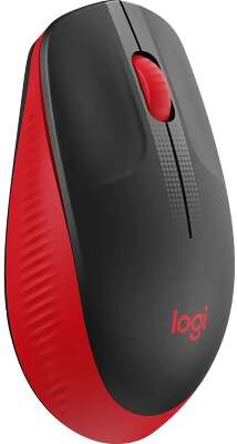 Мышь беспроводная LOGITECH M190 red (USB, 1000dpi, 3but) (910-005908)