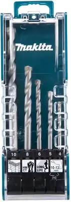 Набор сверл Makita E-11536 по бетону (5пред.) для шуруповертов/дрелей