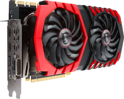 Видеокарта PCI-E NVIDIA GeForce GTX 1080Ti 11264MB GDDR5X MSI [GTX 1080 TI GAMING 11G]