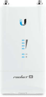 Точка доступа Ubiquiti Rocket 5AC Lite, LAN: 1x1 Гбит/с, 802.11a/b/g/n/ac, 5 ГГц, до 450 Мбит/с