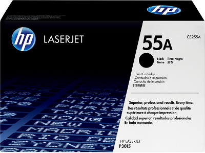 HP 55A Black LaserJet Print Cartridge (CE255A)
